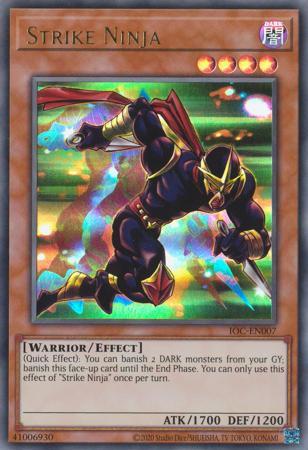 Strike Ninja IOC-EN007 YuGiOh Invasion of Chaos: 25th Anniversary