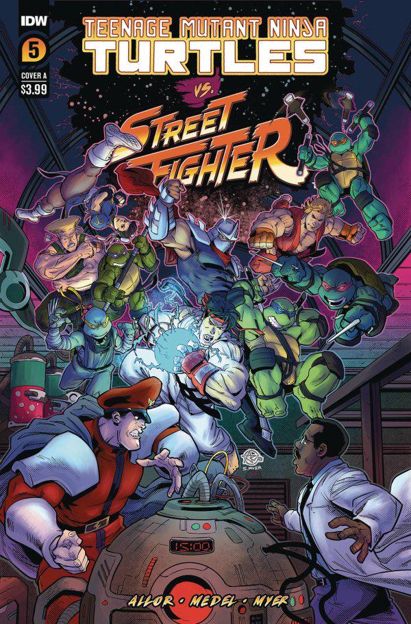 Teenage Mutant Ninja Turtles vs. Street Fighter #5 (2023) Comic Books Teenage Mutant Ninja Turtles vs. Street Fighter