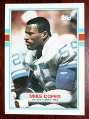 Mike Cofer Football Cards 1989 Topps Prices