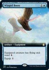 Winged Boots [Extended Art] Magic Adventures in the Forgotten Realms Commander Prices