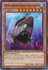 Hyper-Ancient Shark Megalodon [1st Edition] CBLZ-EN012 YuGiOh Cosmo Blazer Prices