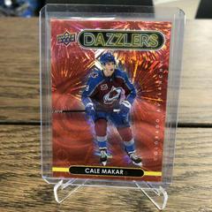 Cale Makar [Red] #DZ-14 Hockey Cards 2021 Upper Deck Dazzlers Prices