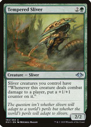 Tempered Sliver Magic Modern Horizons