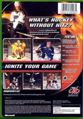 Back Cover | NHL Hitz 2003 Xbox
