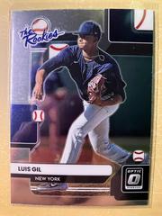 Luis Gil #TR-5 Baseball Cards 2022 Panini Donruss Optic The Rookies Prices
