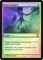 Righteousness [Foil] Magic 10th Edition Prices