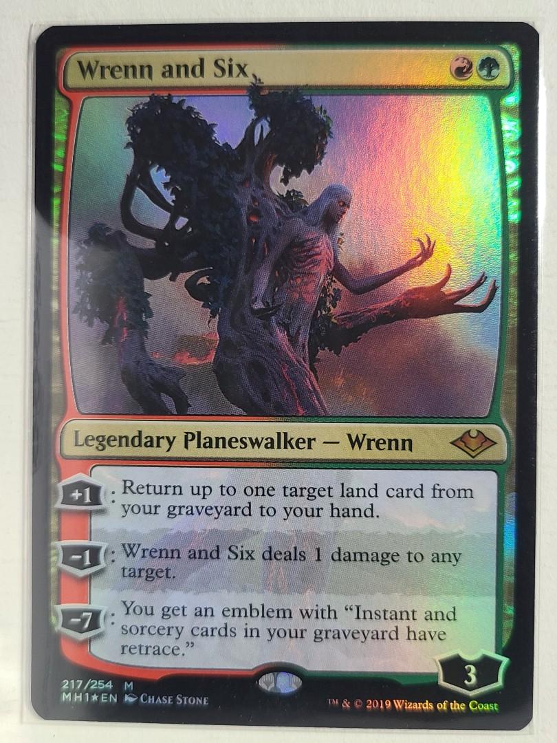 Wrenn and Six [Foil] Ungraded Magic Modern Horizons