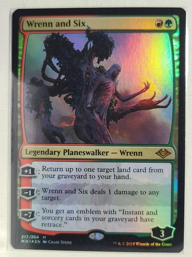 Wrenn and Six [Foil] | Ungraded | Magic Modern Horizons