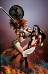 Vampirella vs. Red Sonja [Leary] #2 (2022) Comic Books Vampirella vs. Red Sonja Prices