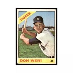 Don Wert #253 Baseball Cards 1966 Topps Prices
