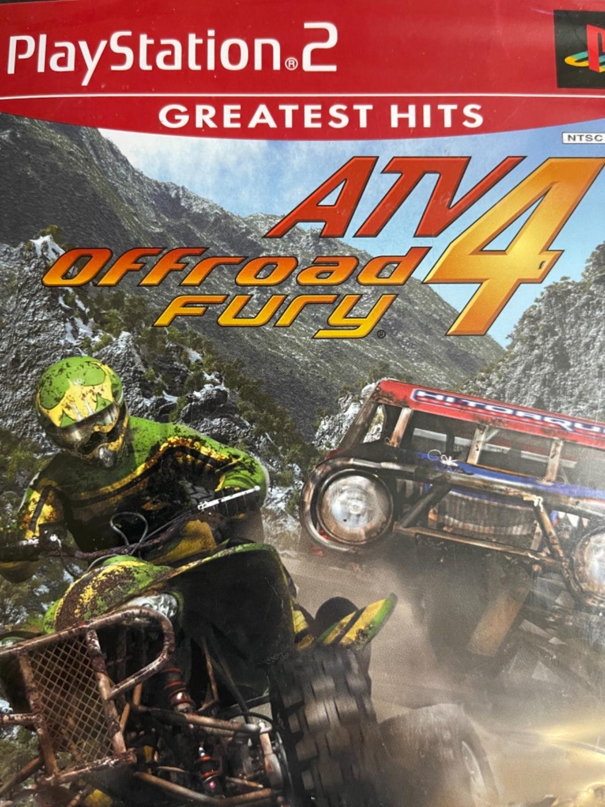 Jogo ATV Off Road Fury 4 - PS2