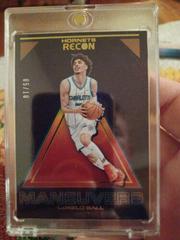LaMelo Ball [Gold] #2 Basketball Cards 2021 Panini Recon Maneuvers Prices