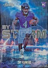 Zay Flowers #BST-11 Football Cards 2023 Panini Absolute By Storm Prices
