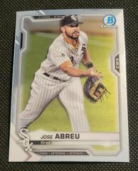 Jose Abreu #4 Baseball Cards 2021 Bowman Chrome Prices