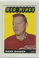 Hank Bassen #106 Hockey Cards 1965 Topps Prices
