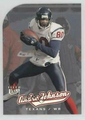Andre Johnson [Platinum Medallion] #18 Football Cards 2005 Ultra Prices