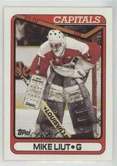 Mike Liut #44 Hockey Cards 1990 Topps Prices