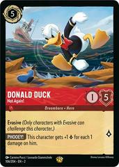Donald Duck - Not Again! [Foil] #106 Lorcana Rise of the Floodborn Prices