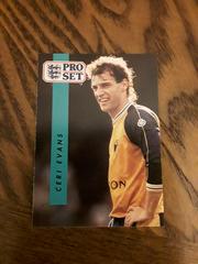 Ceri Evans #281 Soccer Cards 1990 Pro Set Prices