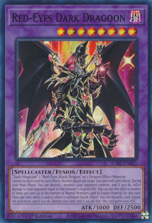 Red-Eyes Dark Dragoon [Ultimate Rare] RA02-EN021 YuGiOh 25th Anniversary Rarity Collection II