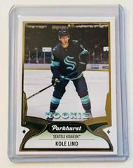 Kole Lind [Gold Lite FX] #317 Hockey Cards 2021 Parkhurst Prices