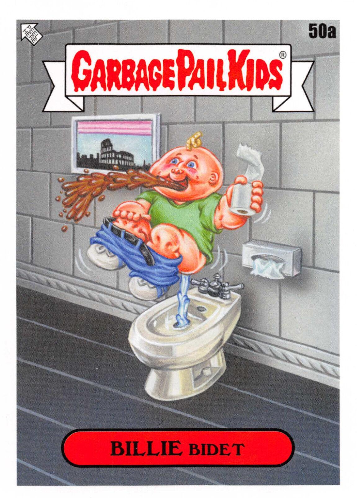 BILLIE Bidet #50a Garbage Pail Kids Go on Vacation