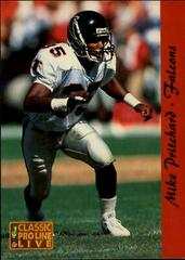 Mike Pritchard Football Cards 1993 Pro Line Live Prices