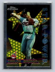 Carlos Baerga [Star Power] #86 Baseball Cards 1996 Topps Chrome Prices