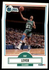 Lafayette Lever Basketball Cards 1990 Fleer Update Prices