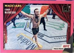 Conor McGregor [Press Proof Pink] #1 Ufc Cards 2022 Panini Donruss UFC Magicians Prices