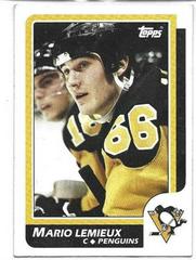 Mario Lemieux #122 Hockey Cards 1986 Topps Prices