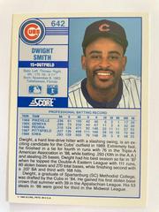 Outfielder | Dwight Smith Baseball Cards 1989 Score