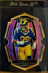 Aaron Donald [Purple Prizm Die-Cut] #111 Football Cards 2018 Panini Select Prices