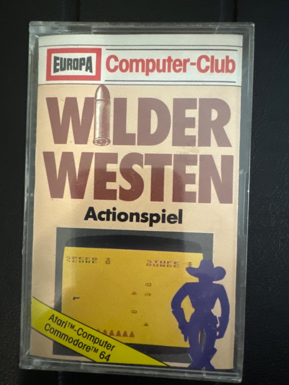 Wilder Westen Atari 400