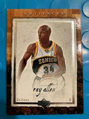 Ray Allen #89 Basketball Cards 2007 Upper Deck Artifacts Prices
