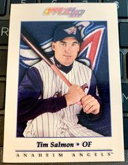 Tim Salmon #97 Baseball Cards 2001 Studio Prices
