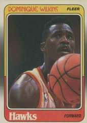 Dominique Wilkins Basketball Cards 1988 Fleer Prices