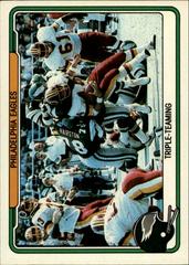 Phildelphia Eagles [Triple Teaming] #42 Football Cards 1982 Fleer Team Action Prices