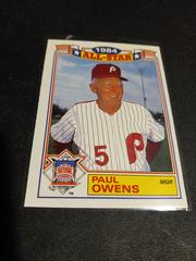 Paul Owens Baseball Cards 1985 Topps All Star Glossy Set of 22 Prices