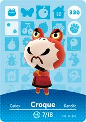 Croque #330 [Animal Crossing Series 4] Amiibo Cards Prices