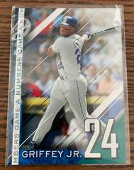 Ken Griffey Jr Baseball Cards 2020 Topps Update A Numbers Game Prices