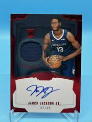 Jaren Jackson Jr. [Autograph Jersey Red] Basketball Cards 2018 Panini Dominion Prices