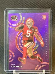 Trey Lance [Purple] #D-5 Football Cards 2021 Panini Chronicles Dynagon Rookies Prices