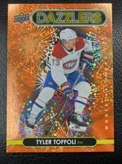 Tyler Toffoli [Red] Hockey Cards 2021 Upper Deck Dazzlers Prices