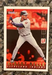 Albert Belle Baseball Cards 1995 Bazooka Red Hot Inserts Prices
