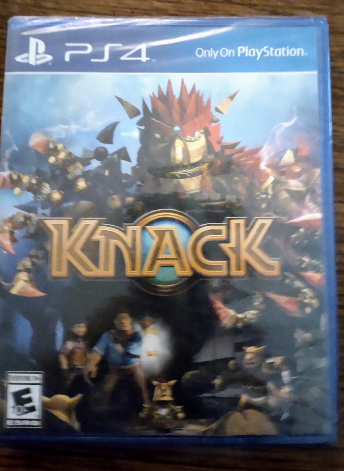 Knack | New Item, Box, and Manual | Playstation 4