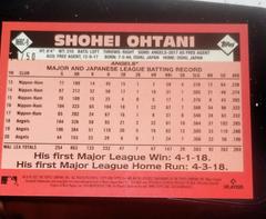 1987 Remake 14/50 | Shohei Ohtani Baseball Cards 2021 Topps Chrome 1986