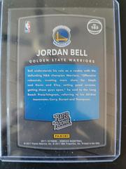 Bell Back | Jordan Bell Basketball Cards 2017 Panini Donruss