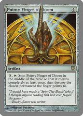 Pointy Finger of Doom [Foil] Magic Unhinged Prices