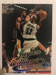 Jayson Williams #21 Basketball Cards 1998 Ultra Prices